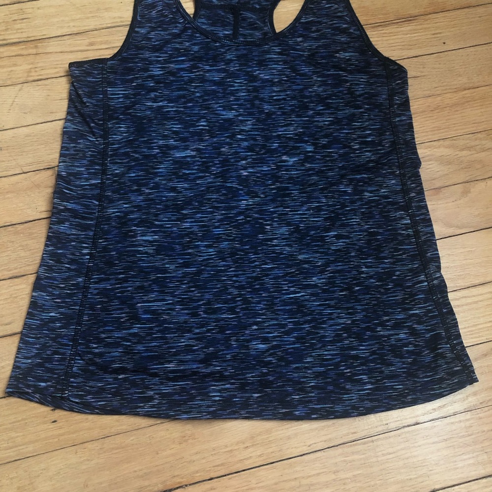 Marled Athletic Racer Back Top - Picture 4 of 8